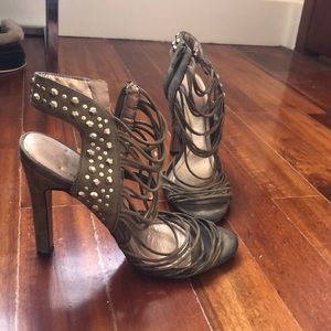BCBGeneration Strappy Heels